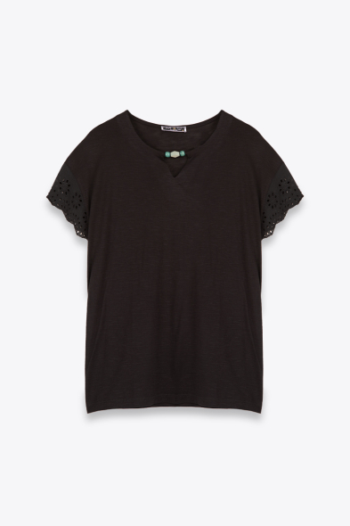T-SHIRT À DENTELLE