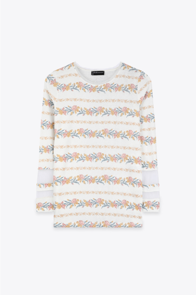 TOP AVEC TULLE