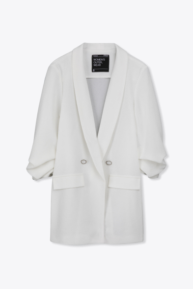 BLAZER À MANCHES RETROUSSÉES