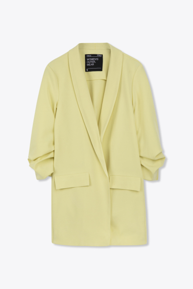 BLAZER À MANCHES RETROUSSÉES