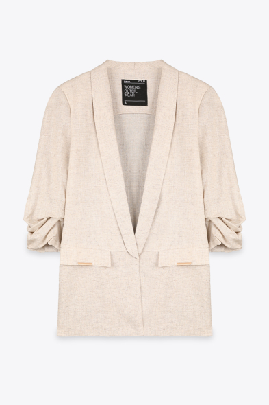 BLAZER À MANCHES RETROUSSÉES