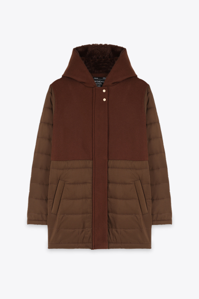 MANTEAU DOUDOUNE À CAPUCHE