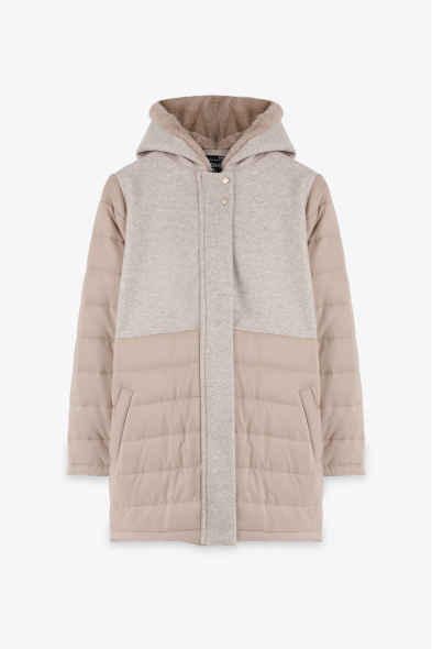 MANTEAU DOUDOUNE À CAPUCHE