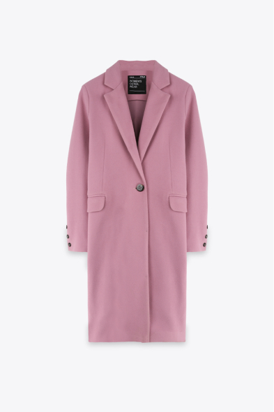 MANTEAU DROIT À REVERS
