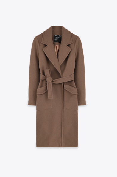 MANTEAU DOUX CROISÉ