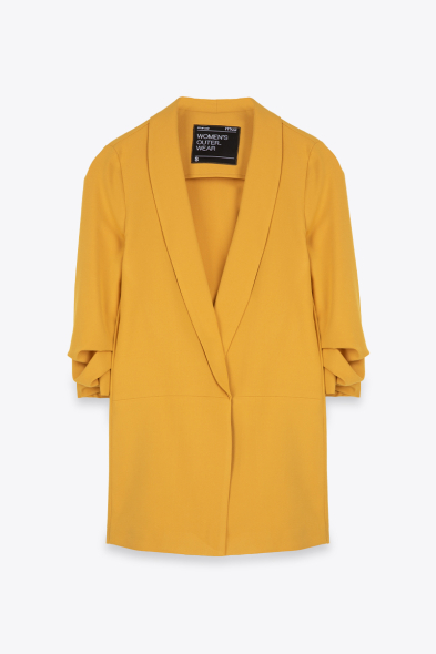 BLAZER À MANCHES RETROUSSÉES