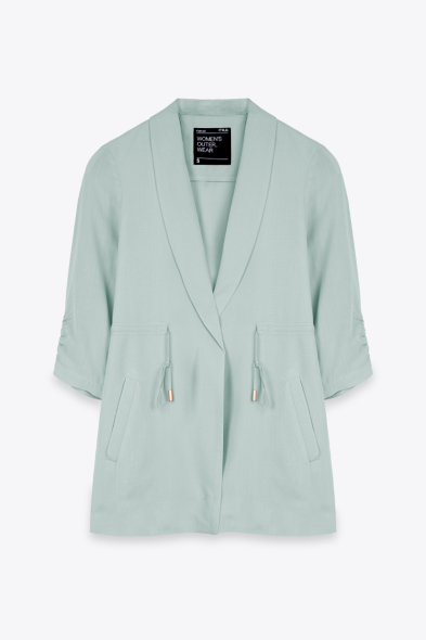 BLAZER À CORDON