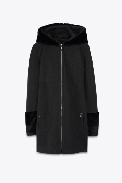MANTEAU à CAPUCHE
